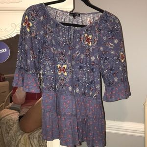 Patterned blouse